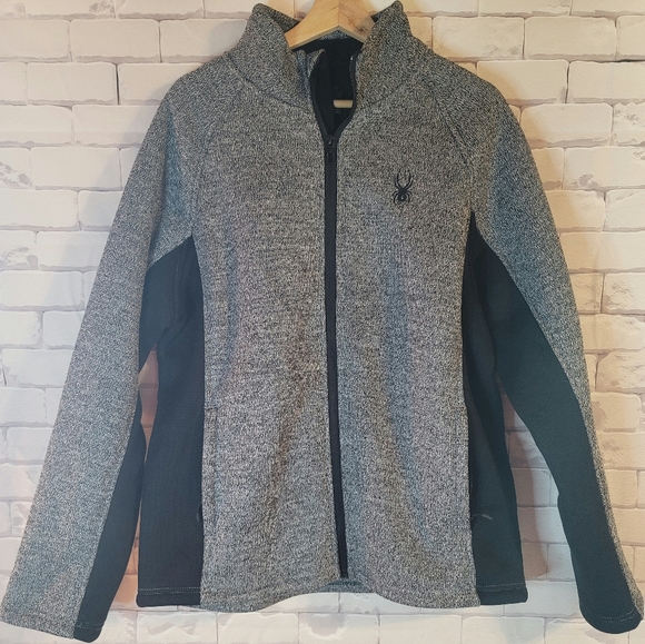 Spyder fleece lined full zip mens large - Picture 1 of 8